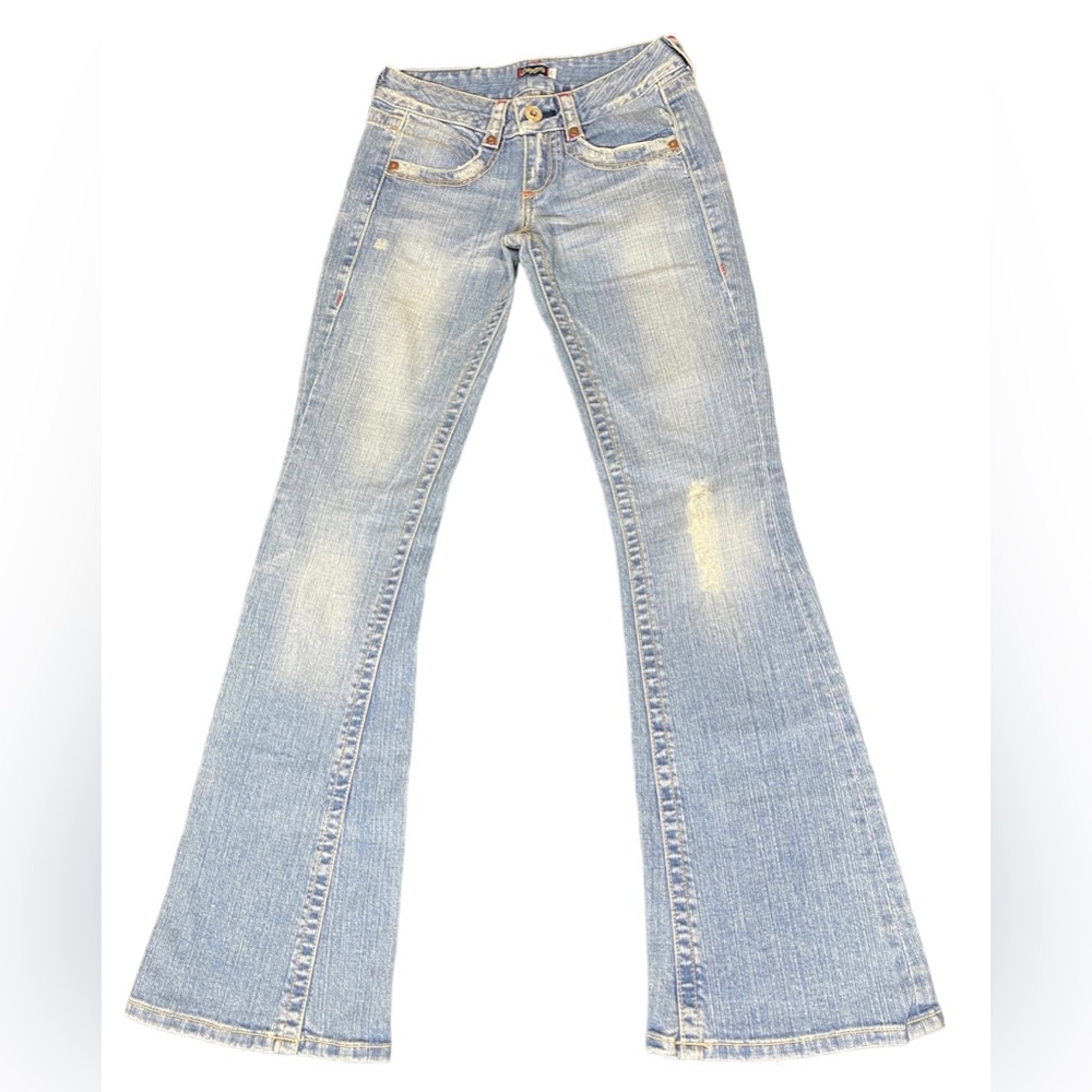 Blue tattoo Jeans